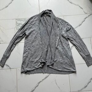 Athleta pranyana wrap gray Cardigan LP